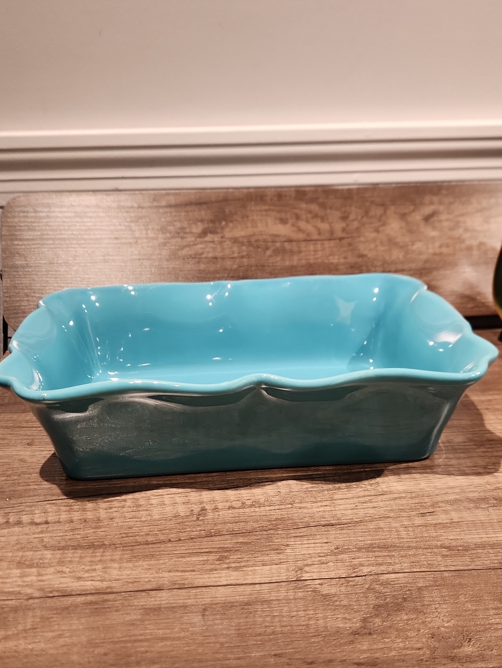 The Pioneer Woman Turquoise Rectangular Ceramic Baker